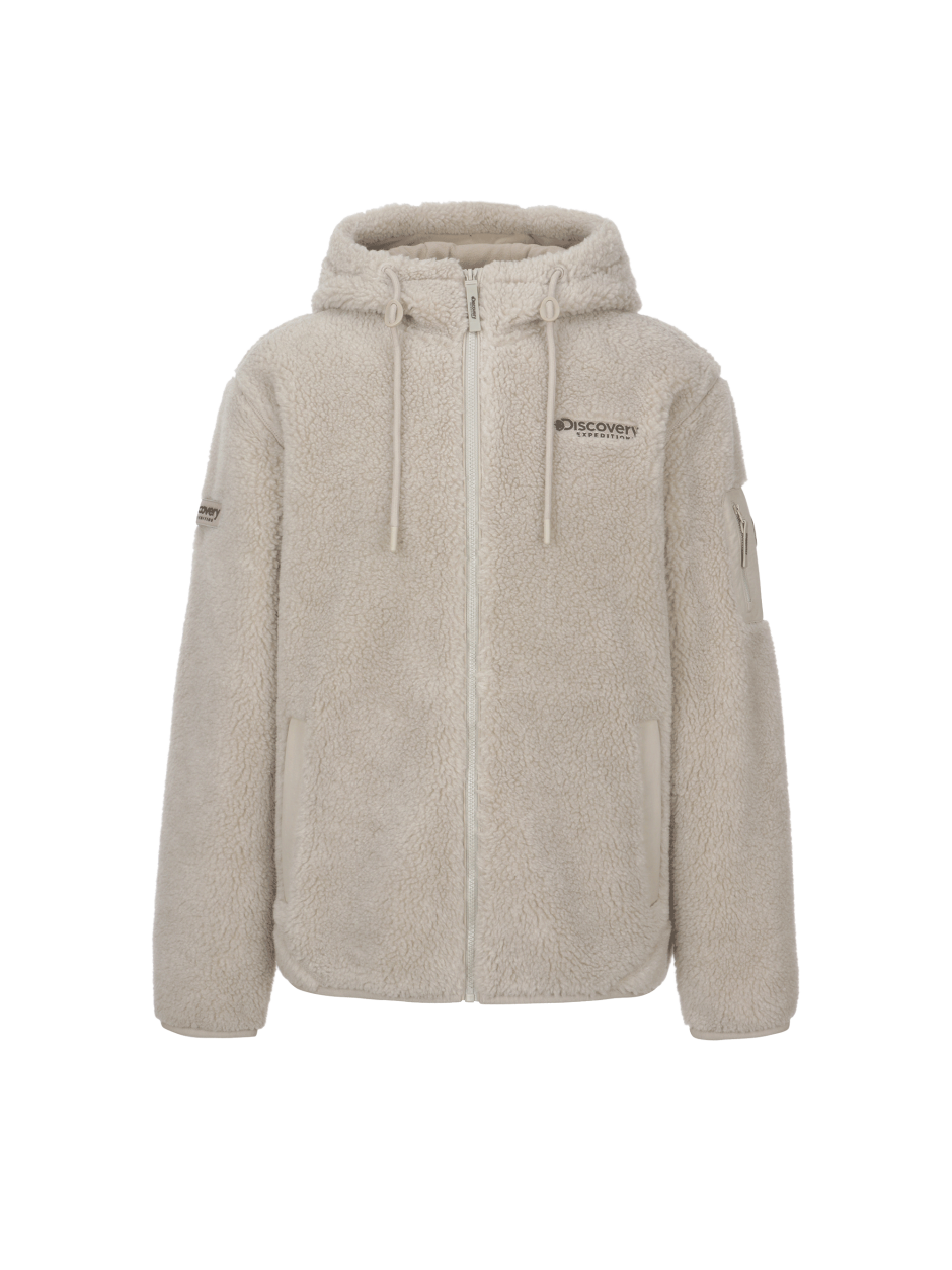 Discovery Tech Fleece 連帽 夾克 外套 淺褐色 男