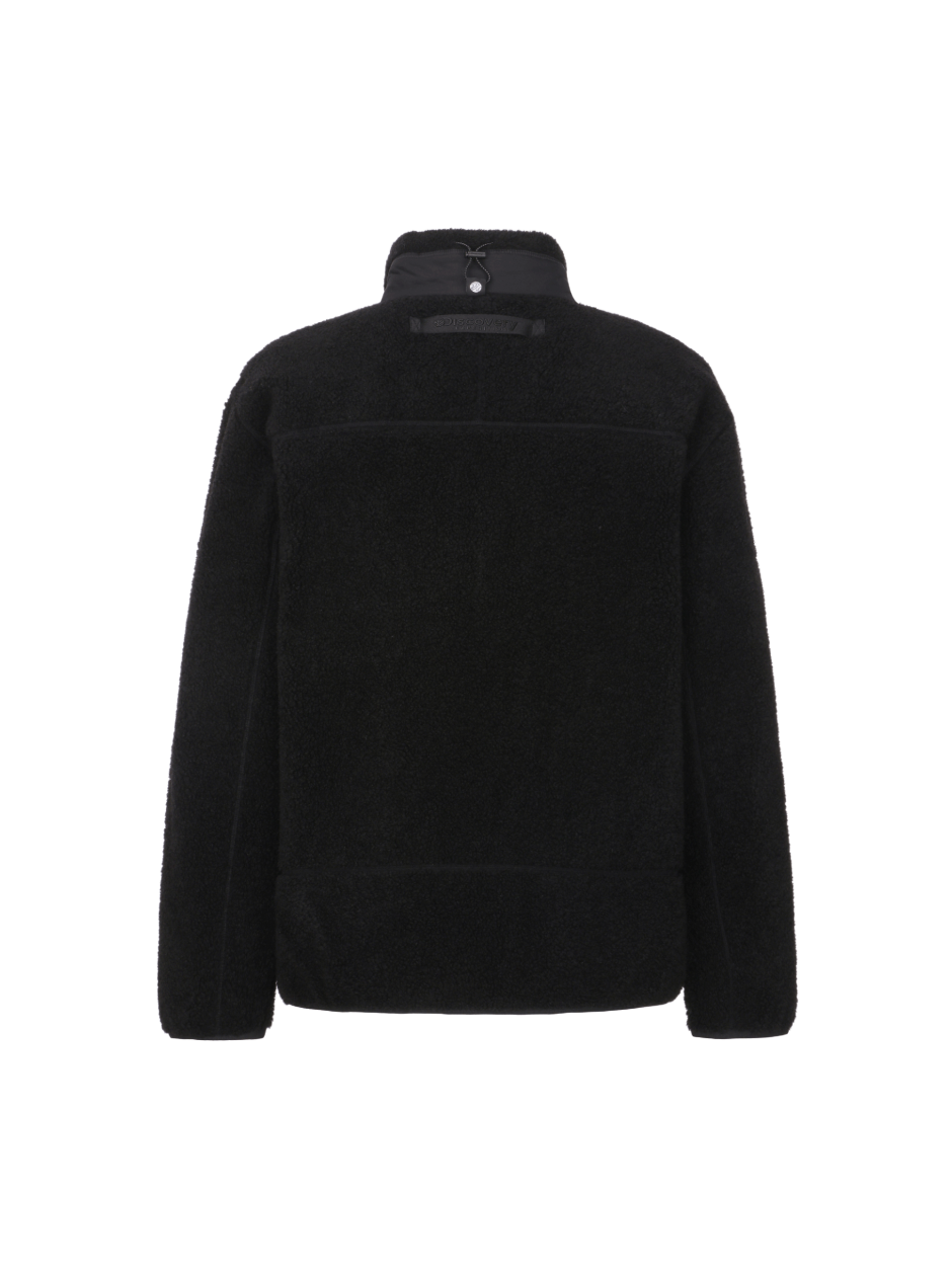 Discovery Tech Fleece 高領 夾克 外套 黑色 男