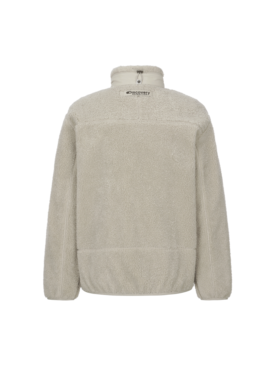 Discovery Tech Fleece 高領 夾克 外套 灰綠色 男