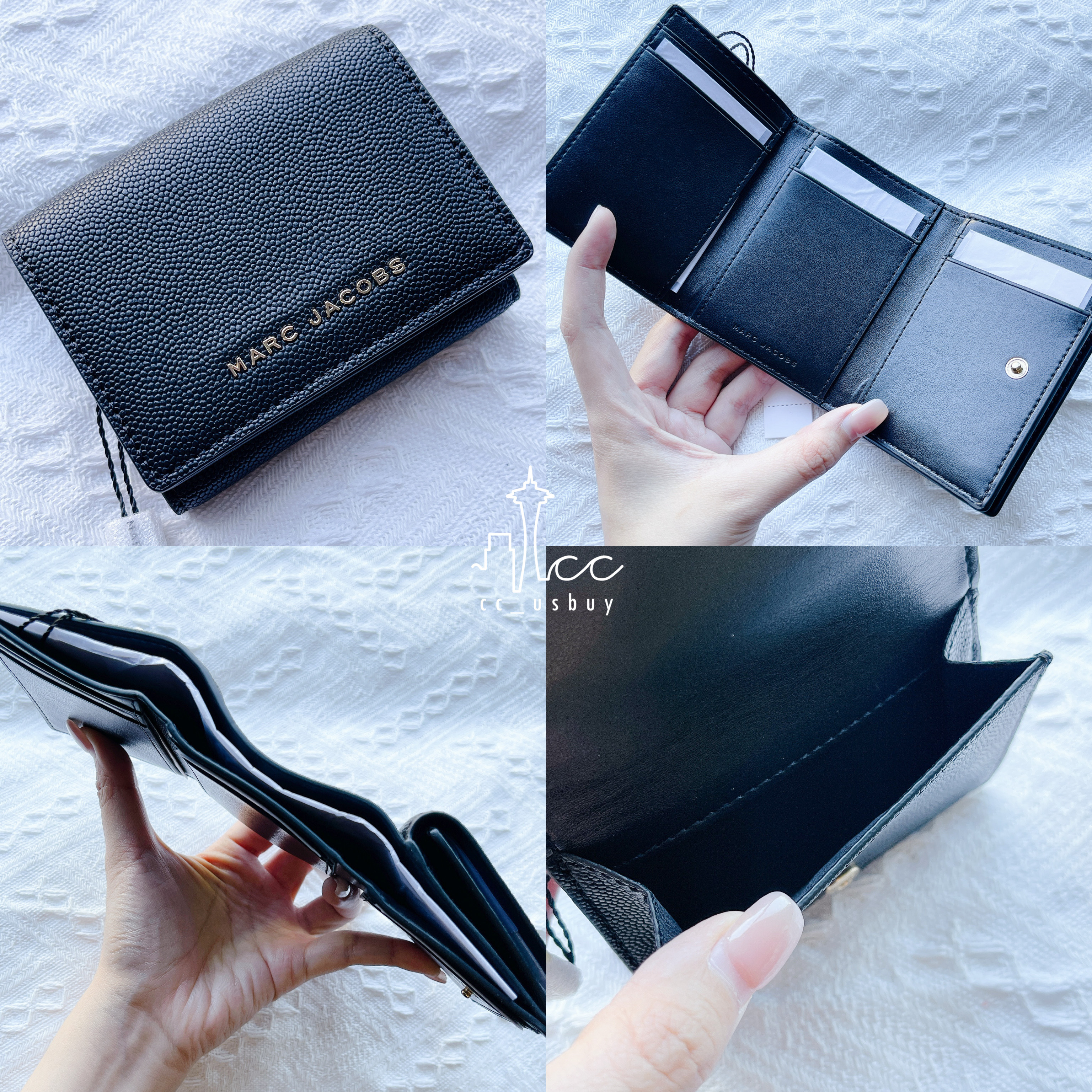 ［美國現貨］Marc Jacobs Trifold Wallet