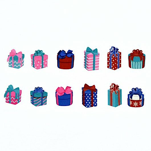 Bande Sticker Tape－Christmas Present (Japanese Stationery Brand)
