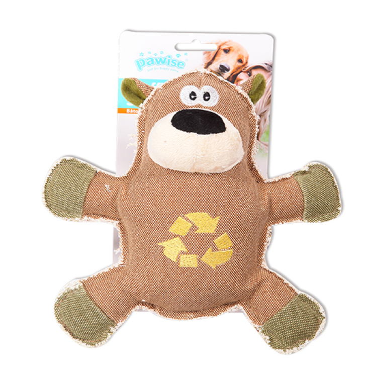 Pawise丨熊熊狗咬玩具(NO.15134)