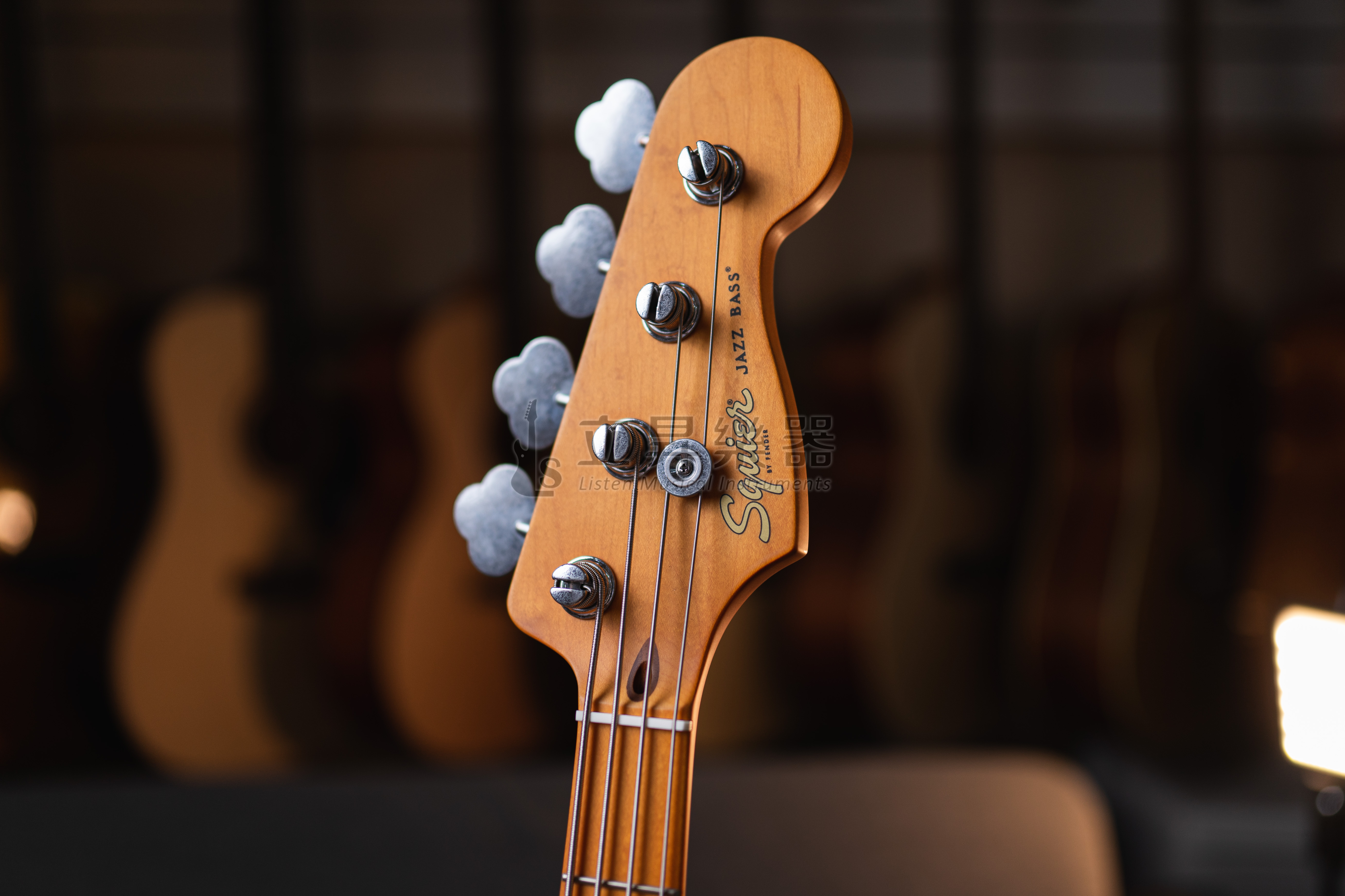 Squier Squier 40週年限量 貝斯 40th Jazz Bass MN SSFM Vintage 霧面泡沫綠色 第 5 張圖片｜三峽吉他 / Bass