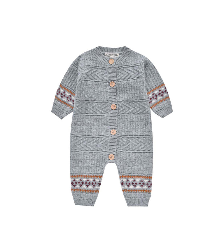 LOUISE MISHA│Noe Jumpsuits針織連身衣．Dark Cloud