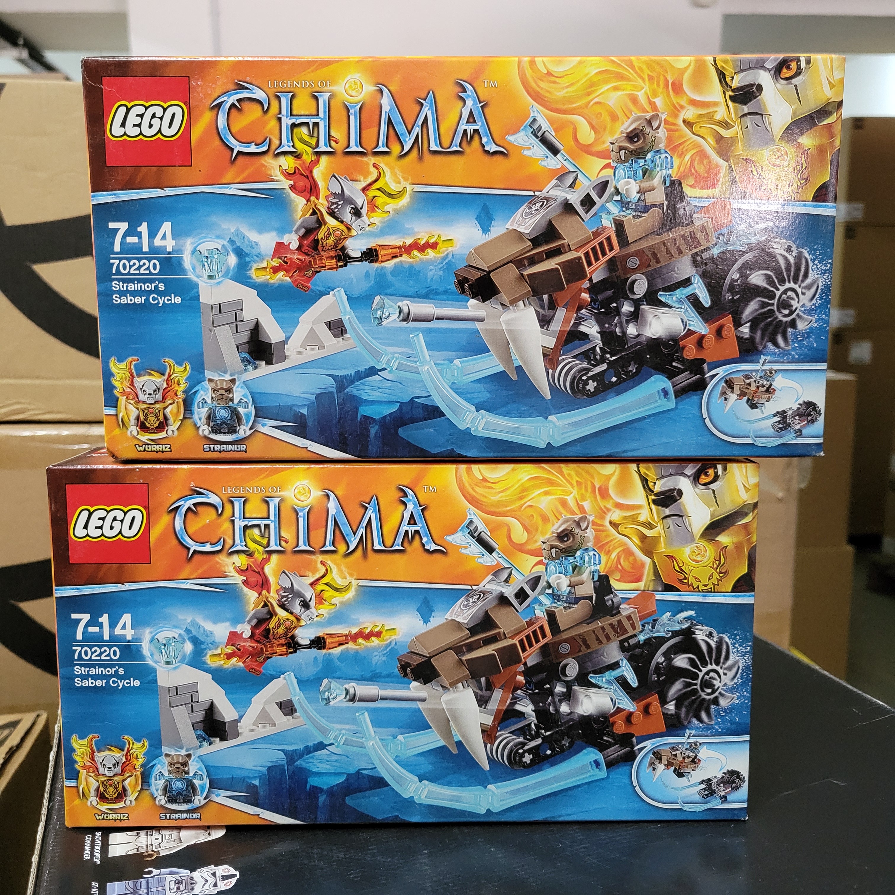 絕版罕有  LEGO 70220 Strainor's Saber Cycle (Legends of Chima™ 神獸傳奇)