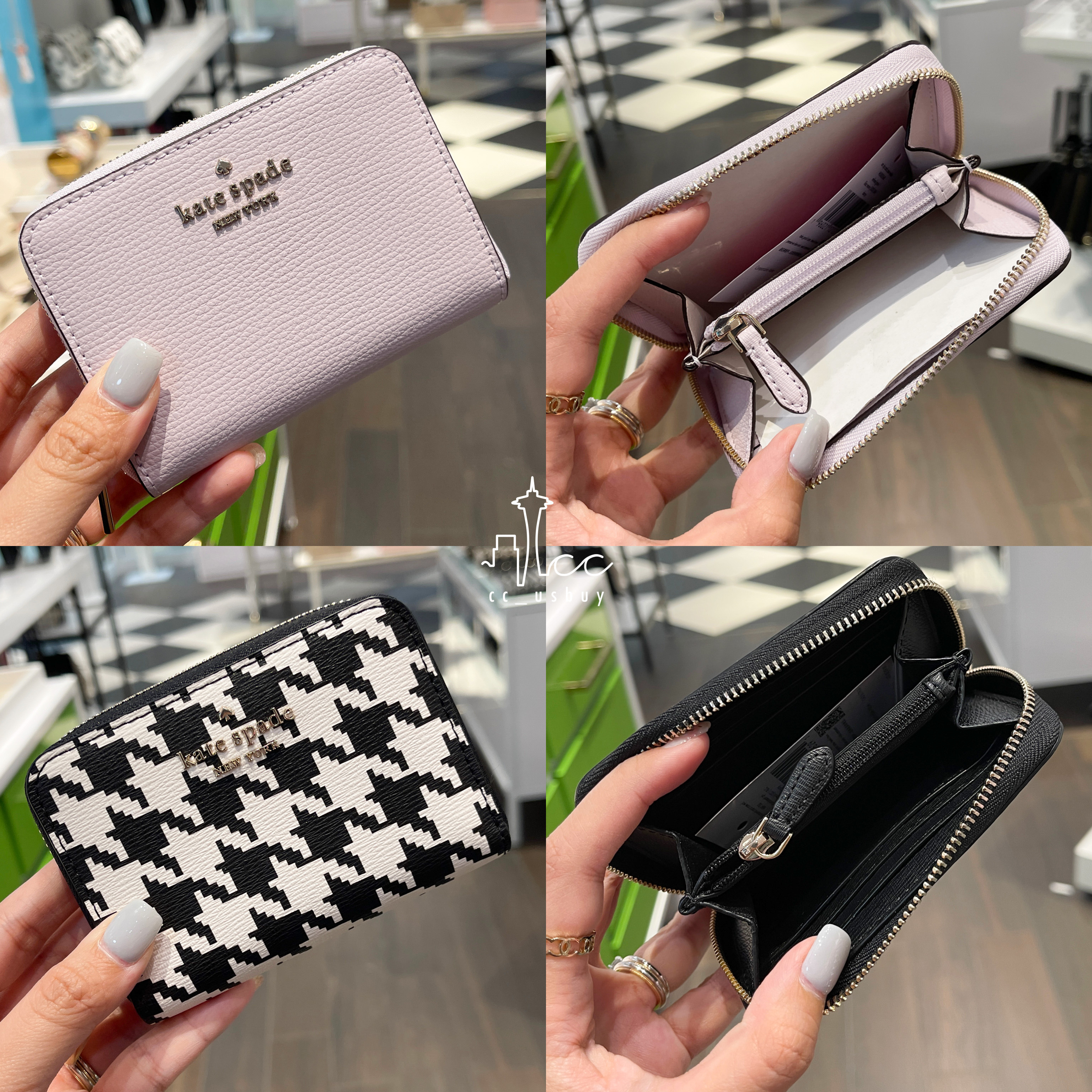 ［美國現貨］Kate Spade Darcy Small Zip Card Case