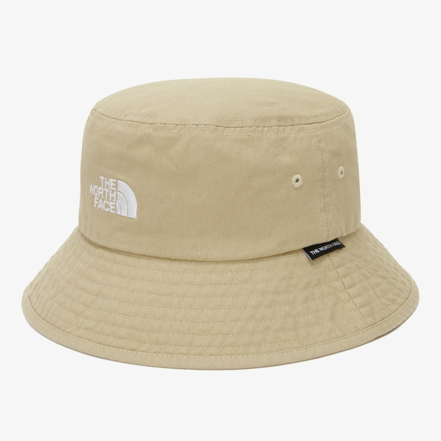 THE NORTH FACE LOGO BUCKET HAT 棉 漁夫帽 米色 奶茶 NE3HN53B
