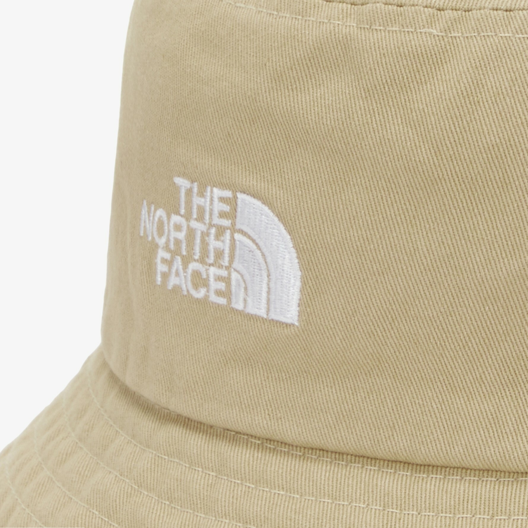 THE NORTH FACE LOGO BUCKET HAT 棉 漁夫帽 米色 奶茶 NE3HN53B
