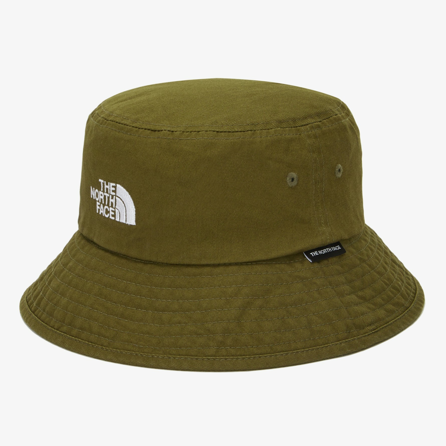 THE NORTH FACE LOGO BUCKET HAT 棉 漁夫帽 深綠 NE3HN53C