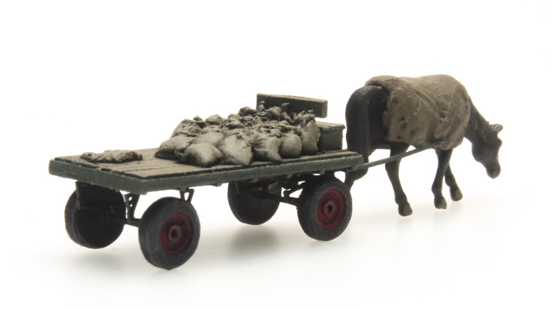 Artitec 316.051 N規 Coal cart with horse 拉煤的馬車