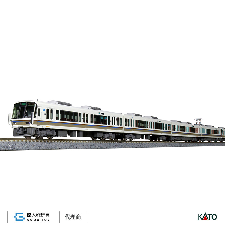 JR221系　KATO。 Kato 10-1579 JR 221 Series Kyoto/Kobe 6 Car EMU Powered Set