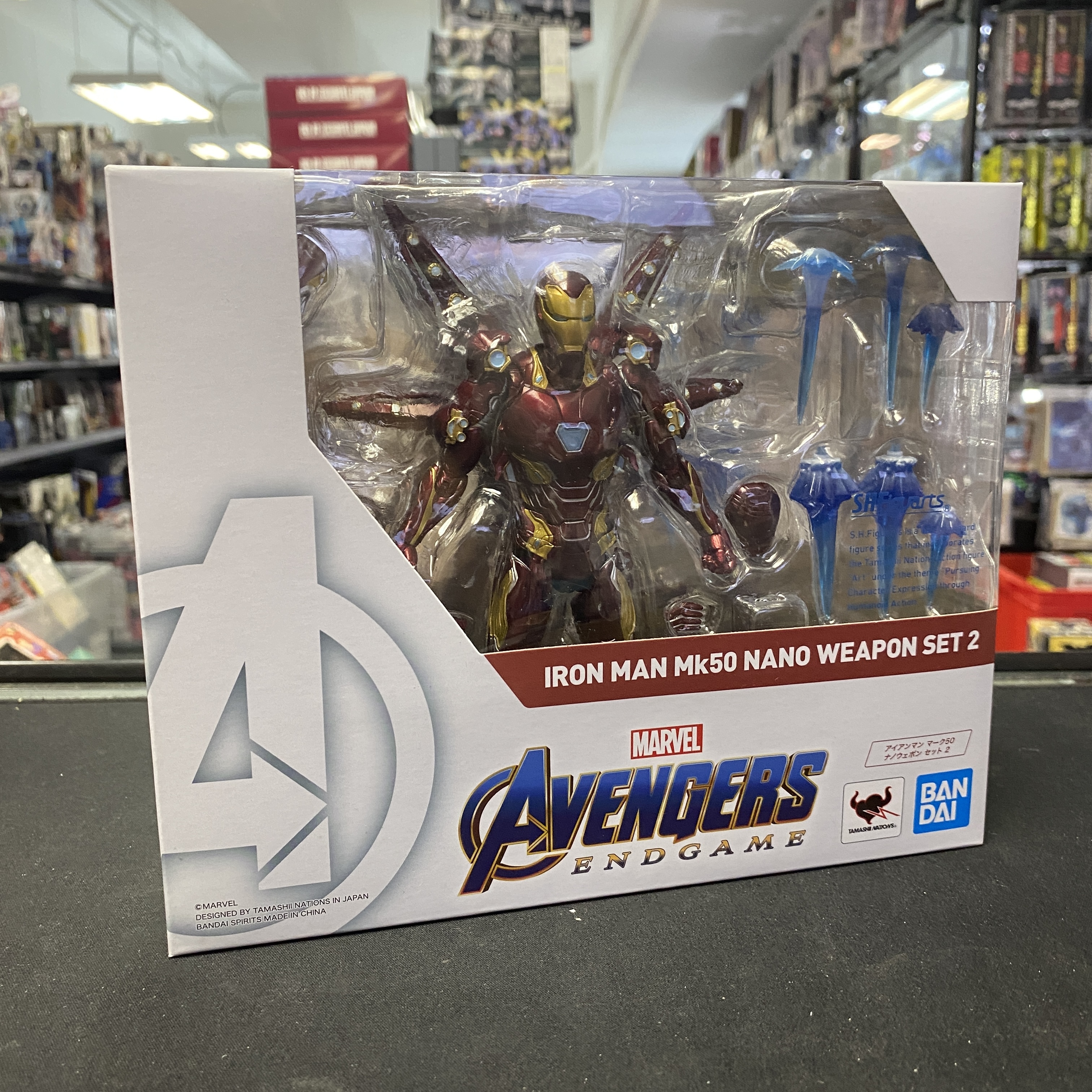 其他-Shf Marvel Iron Man Mk50 Nano Weapon Set 2 Endgame