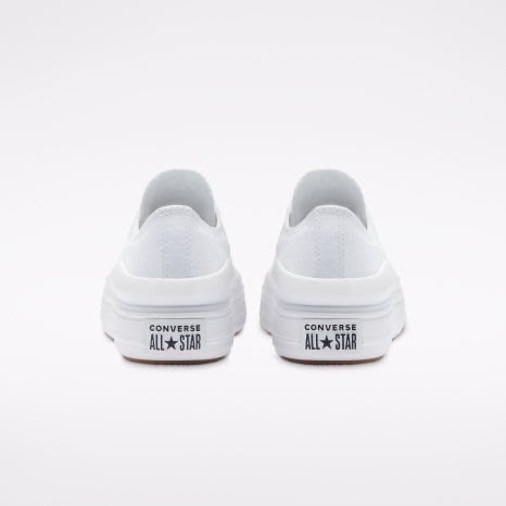 CONVERSE ALL STAR MOVE 匡威 低筒 全白 厚底 女款 570257C