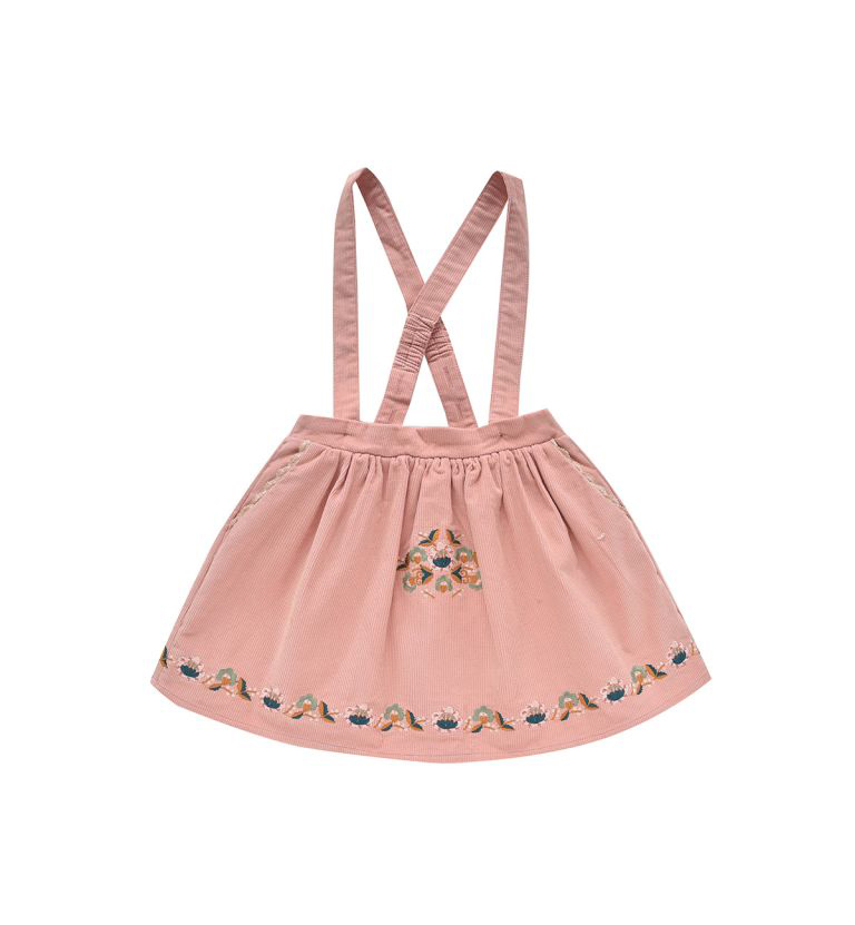 LOUISE MISHA│Carina Short Skirt吊帶裙．Light Sienna