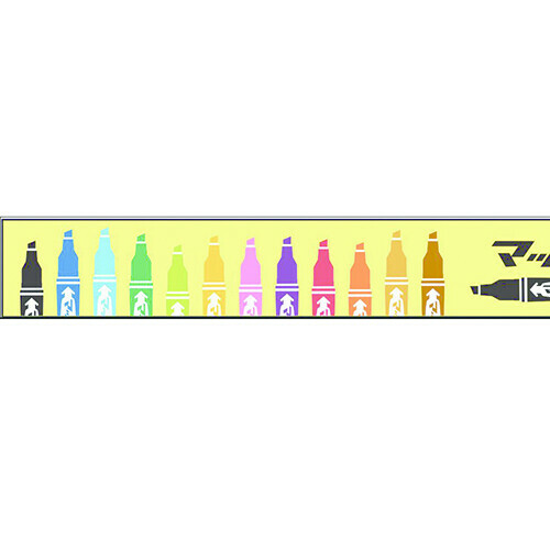 Kitera Masking Tape－Stationery Series (Japanese Stationery Brand)
