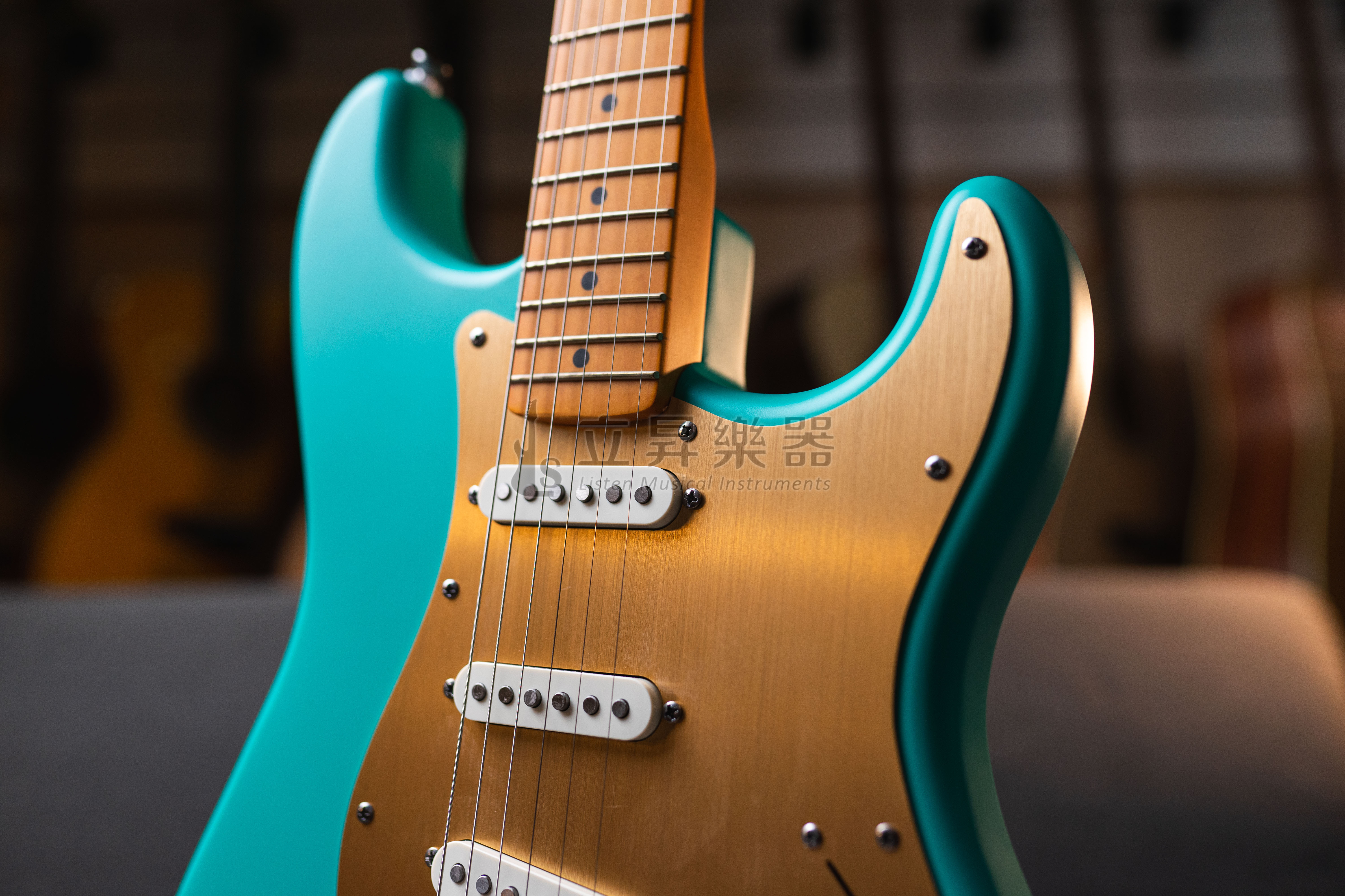 Squier 40週年限量 電吉他 40th Stratocaster MN Vintage | SSFM 霧面泡沫綠色  / SSNB 音速藍色