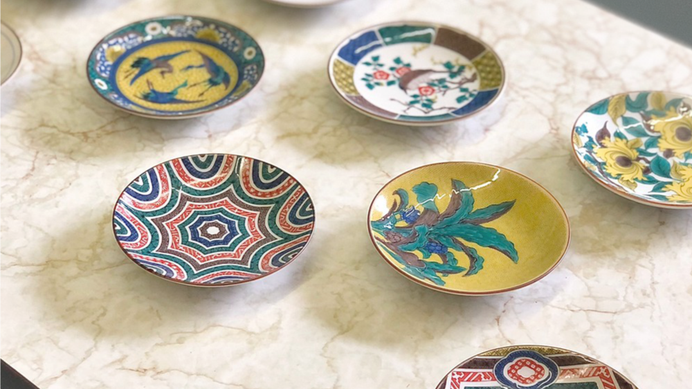 御組湯吞   九谷燒 九谷燒極食型樂Deco Display