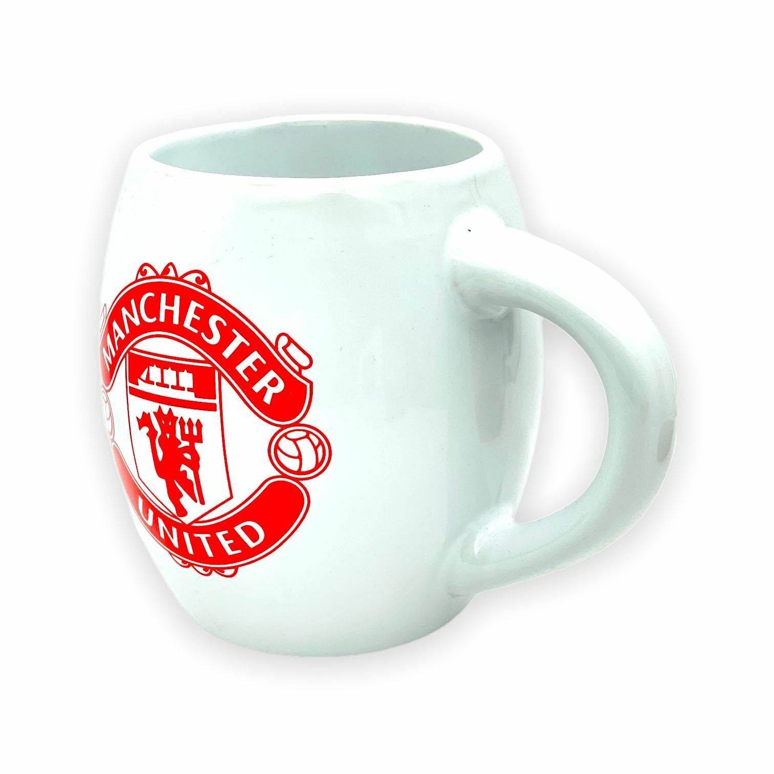 曼聯白色會徽大水杯