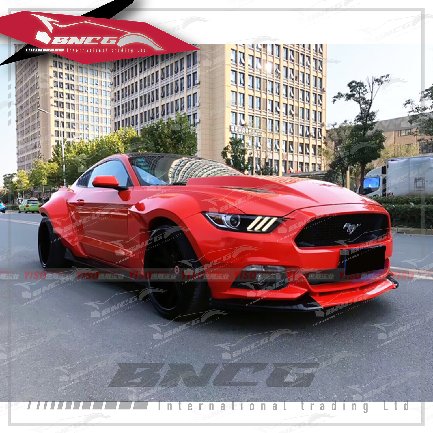 福特 野馬 Ford Mustang 15-17年式 改裝 卡夢 碳纖維 外觀件 空力套件 AC增壓款 引擎蓋