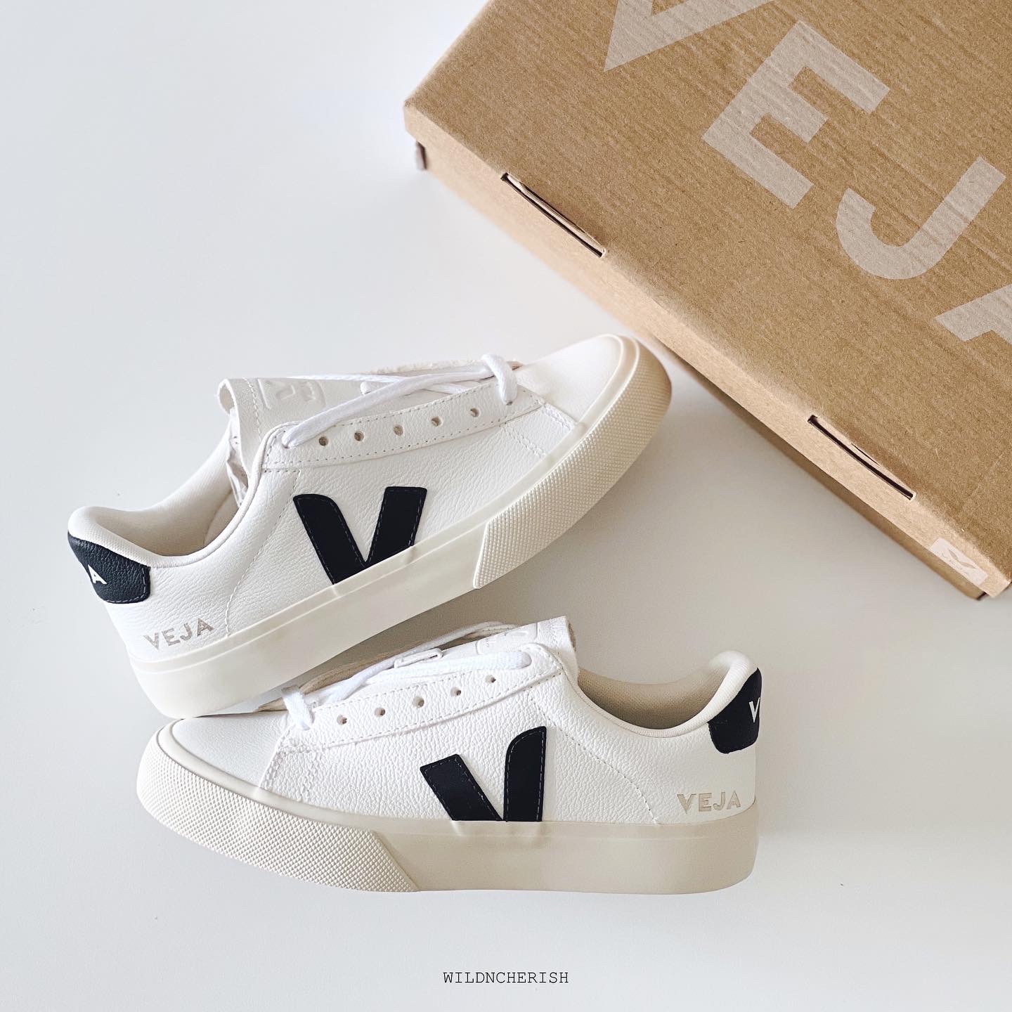 現貨 | Veja Campo Chromefree Leather 黑色 小白鞋
