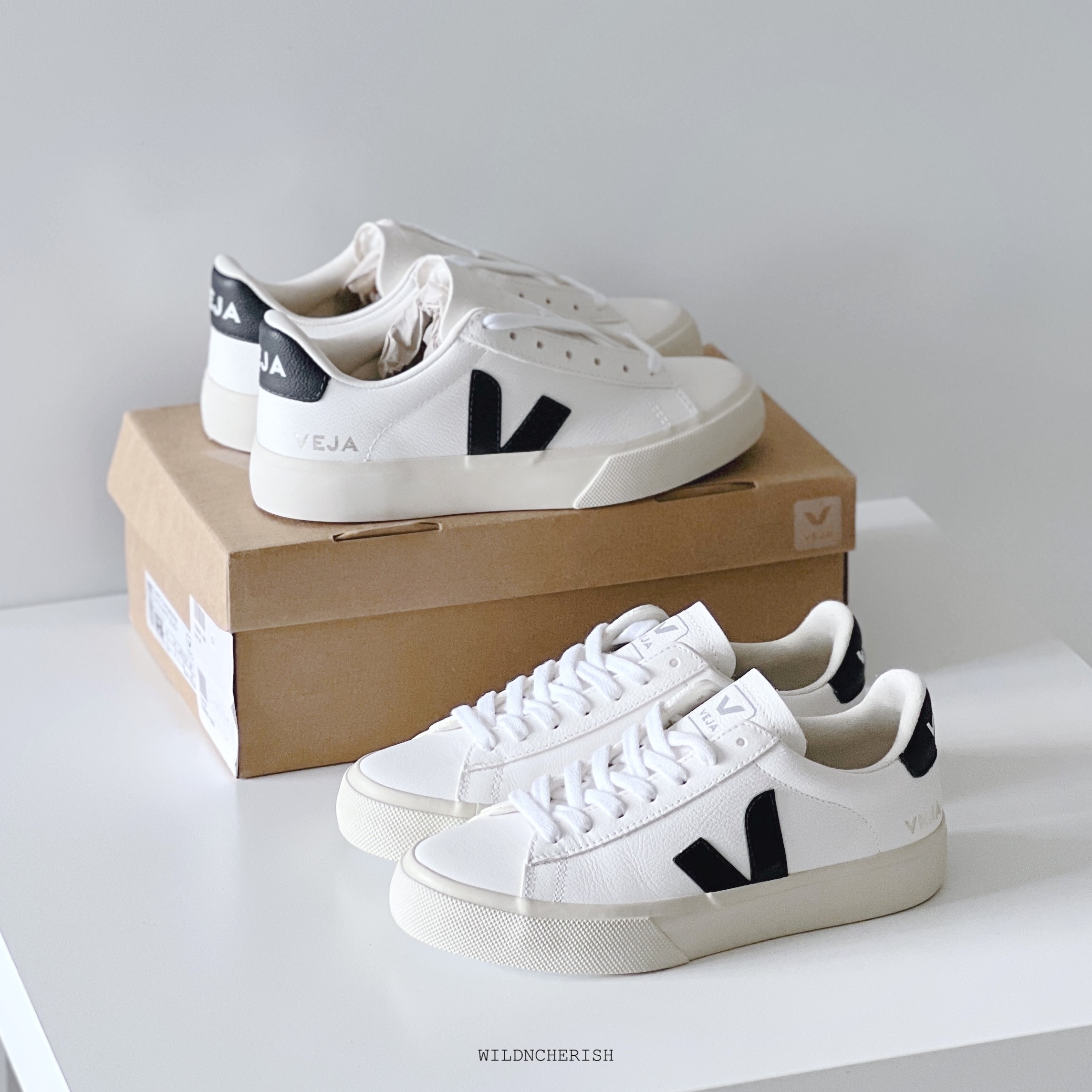 現貨 | Veja Campo Chromefree Leather 黑色 小白鞋
