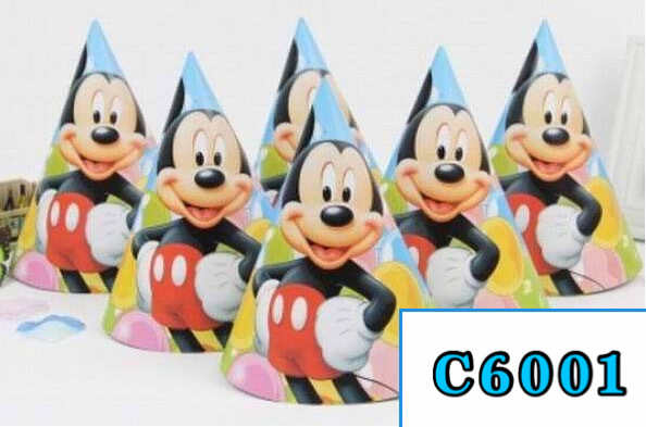 生日派對帽 6PCS 套裝 👉現貨