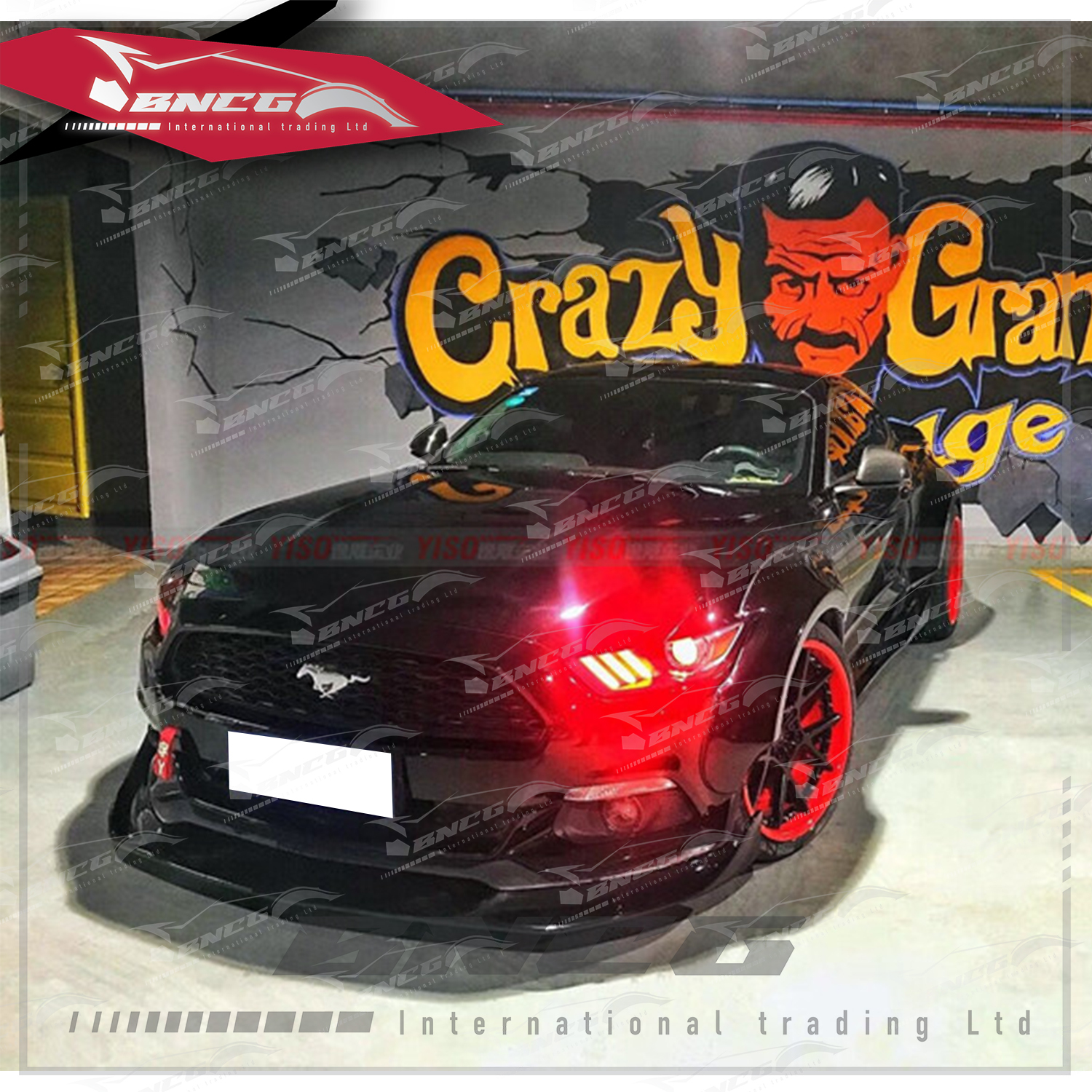 福特 野馬 Ford Mustang 15-17年式 改裝 卡夢 碳纖維 外觀件 空力套件 ROBOT款 寬體 大包圍