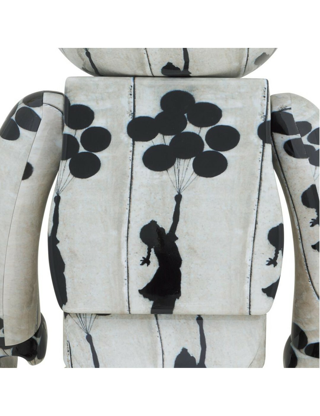 全新現貨 Bearbrick banksy flying ballon girl 1000%