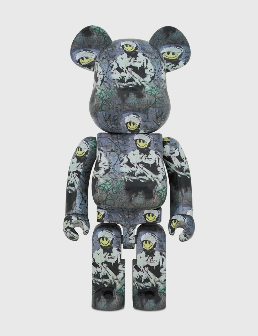 BEARBRICK BE@RBRICK RIOT COP 1000%