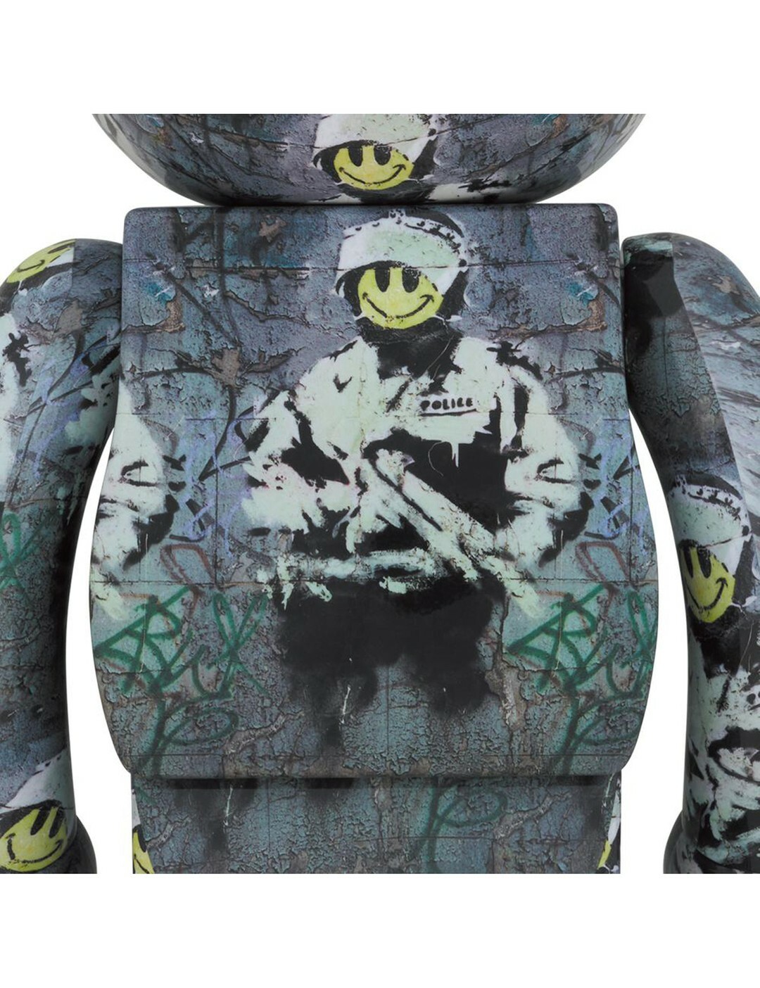 BEARBRICK BE@RBRICK RIOT COP 1000%