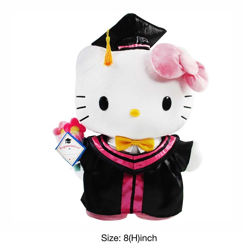 HELLO KITTY 畢業公仔-20CM