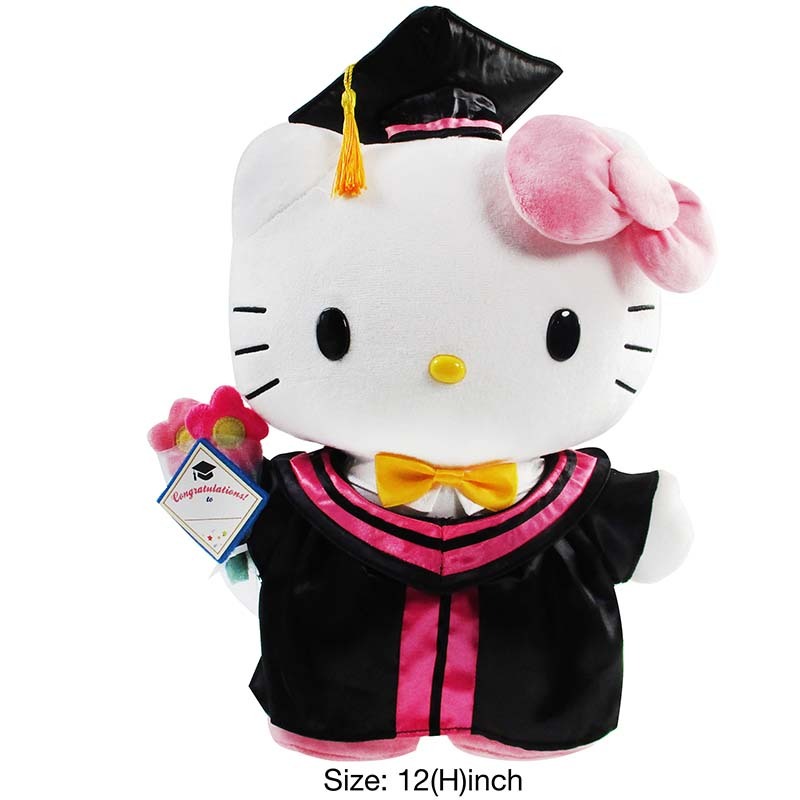 HELLO KITTY 畢業公仔30CM