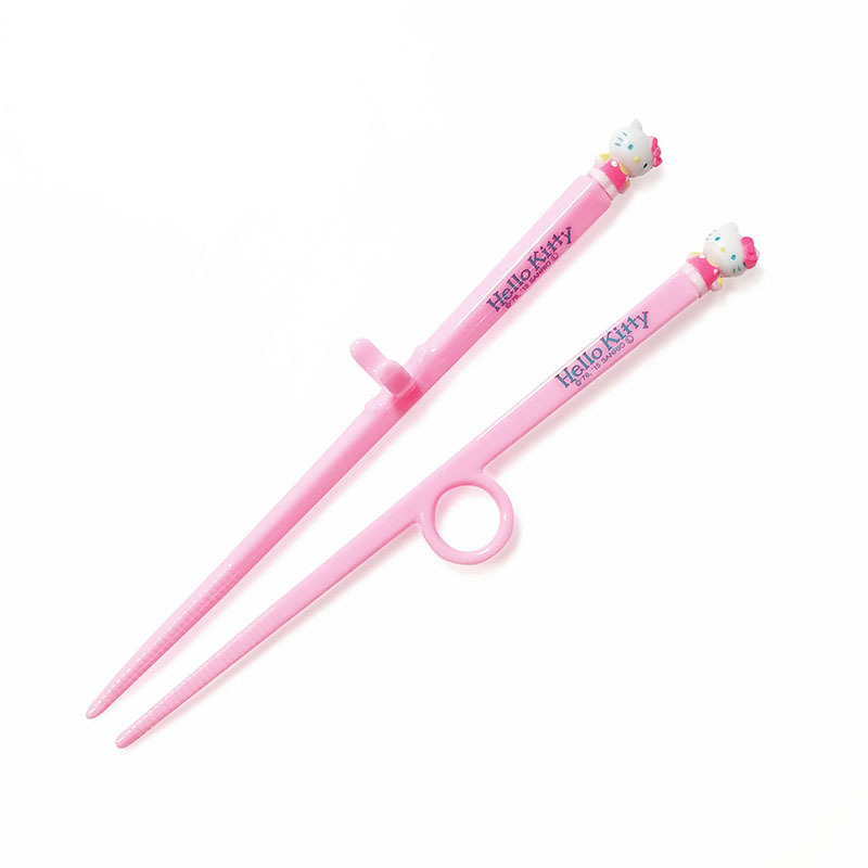 HELLO KITTY 學習筷子