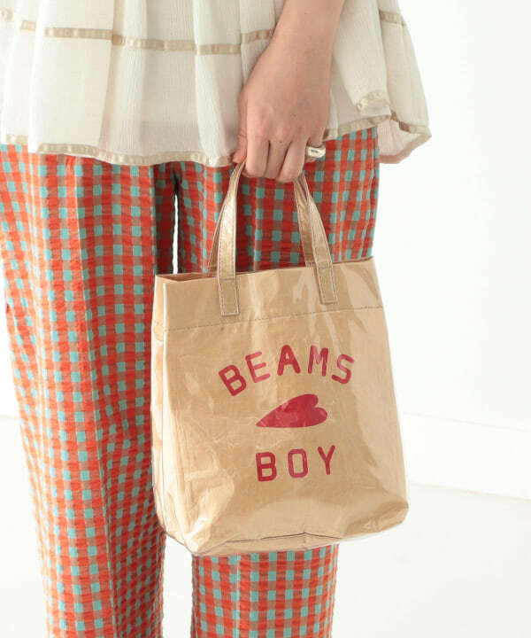 日本 BEAMS BOY BB LOGO SHOP BAG 懷舊購物袋