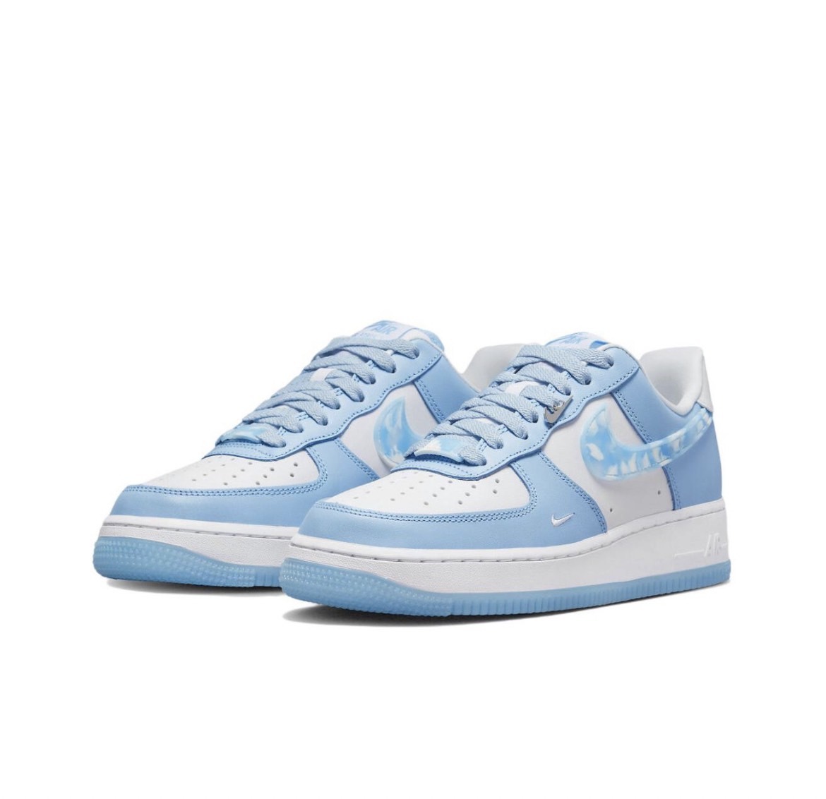 NlKE ΑlR FΟRCE 1 Low “Nail Art” 白藍 天空藍 女款