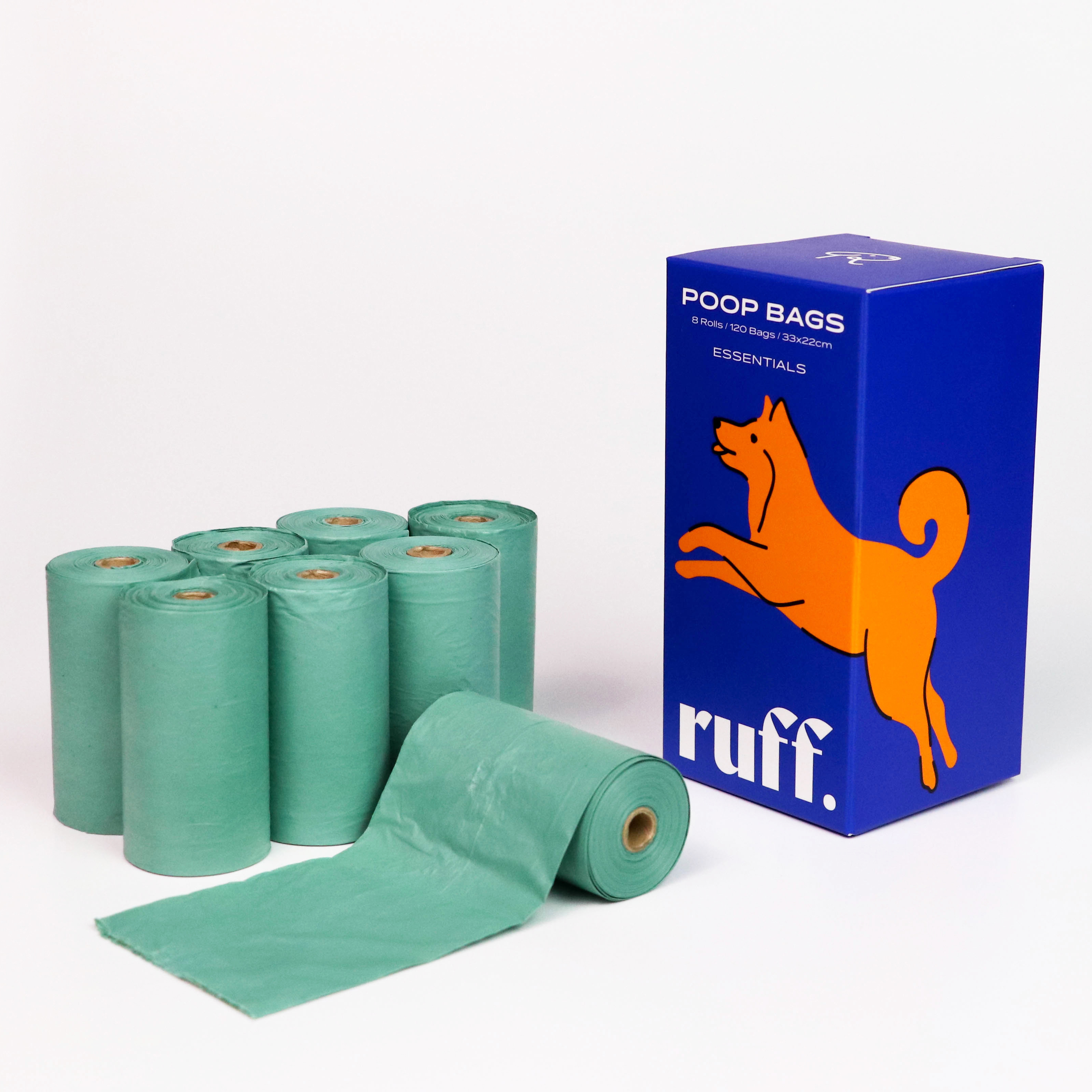 Waterproof Biodegradable Poop Bag (Shiba Inu)