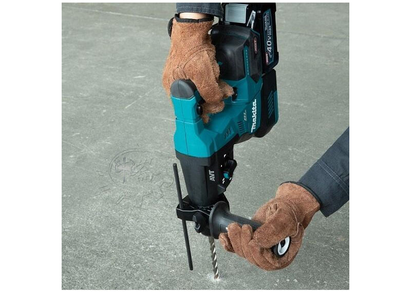 ＊中崙五金【附發票】牧田 40V充電式無刷四溝鎚鑽 4.0雙電池 HR001GM201 非HR001GZ