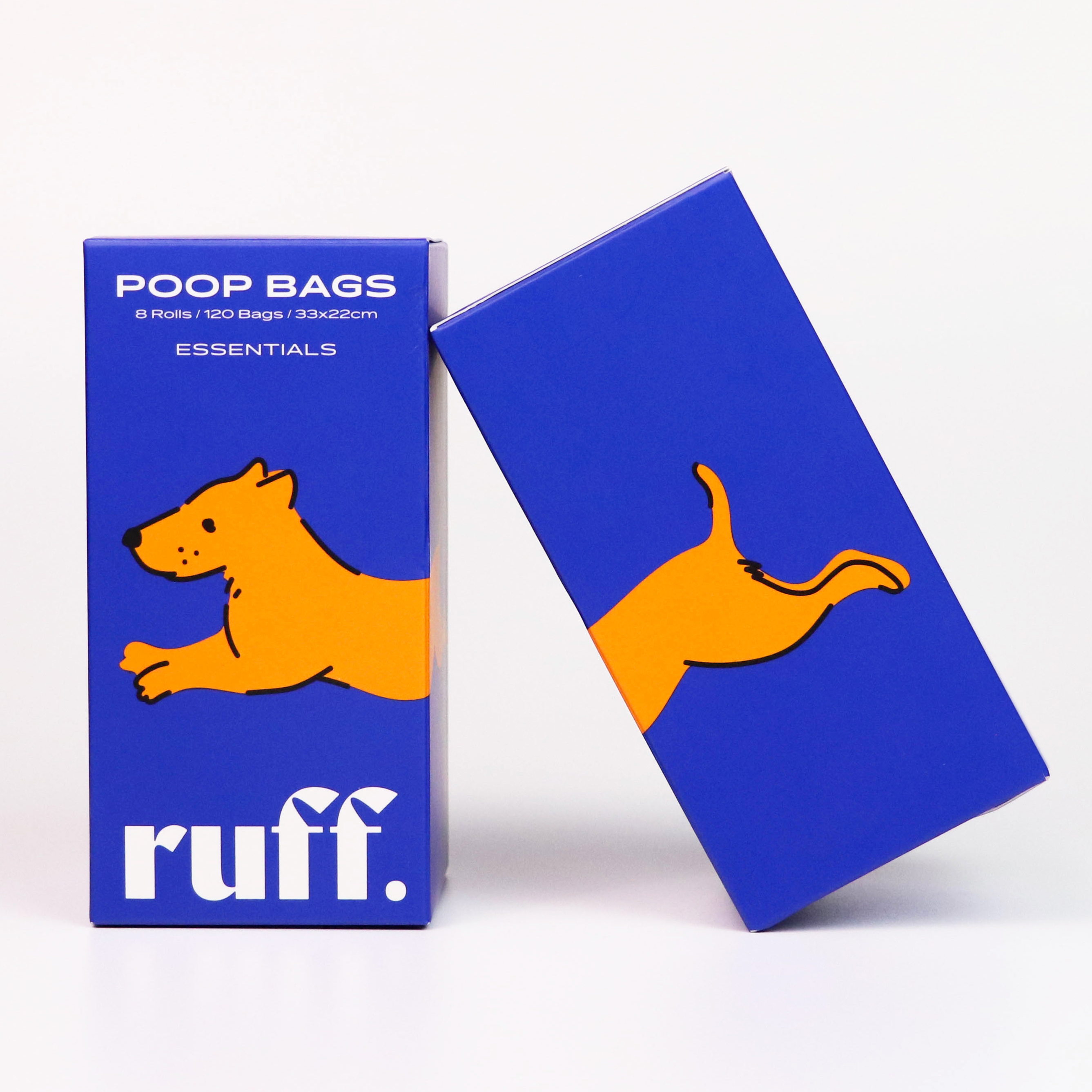 Essentials- 防水環保撿便袋 (牛頭梗款)