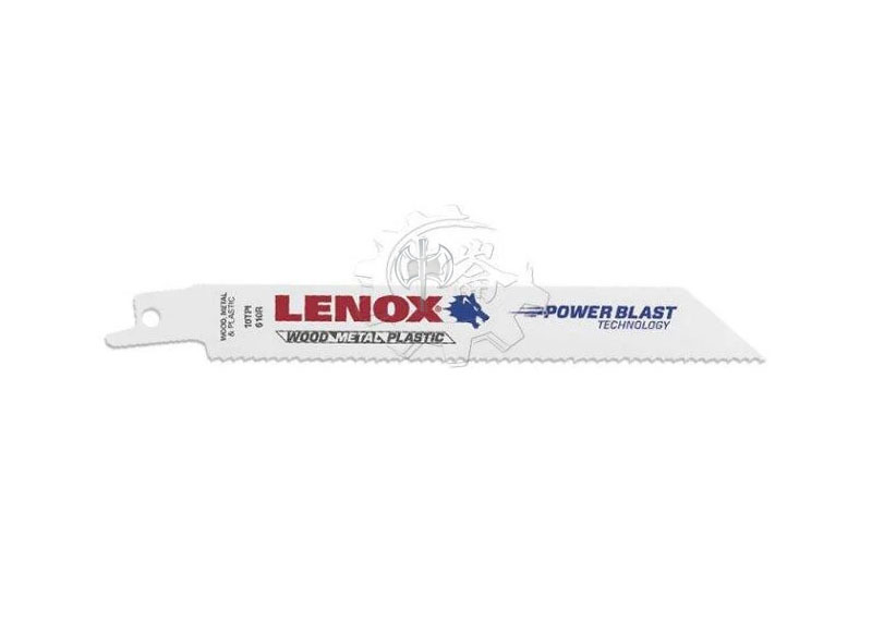 ＊中崙五金【附發票】LENOX狼牌 6"*10T雙金屬軍刀鋸片 型號:610R 適用於塑料/木材/中厚型金屬