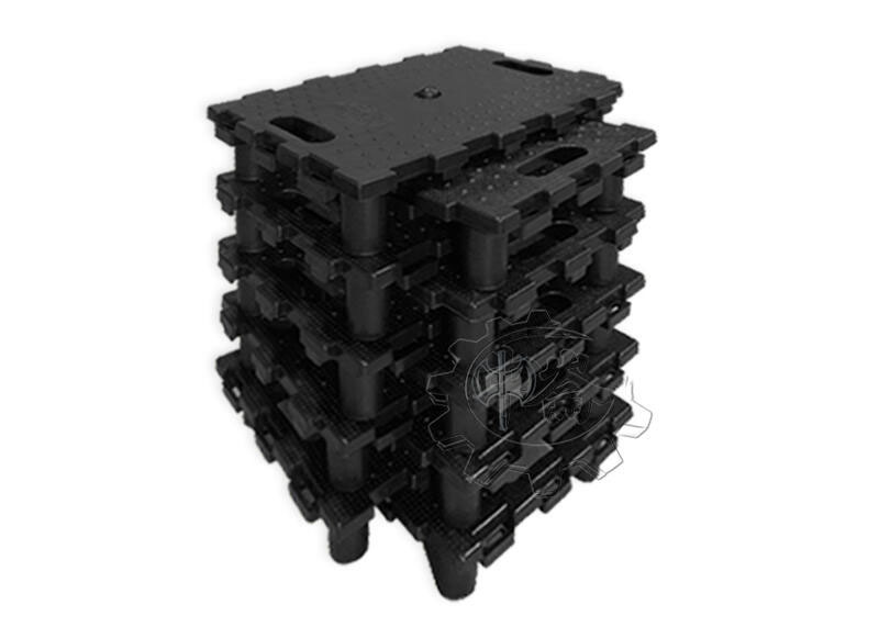 ＊中崙五金【附發票】(10台免運) 勾勾樂 組合式棧板 HS-410D 無輪子 荷重120kg 非烏龜車推車貨物車