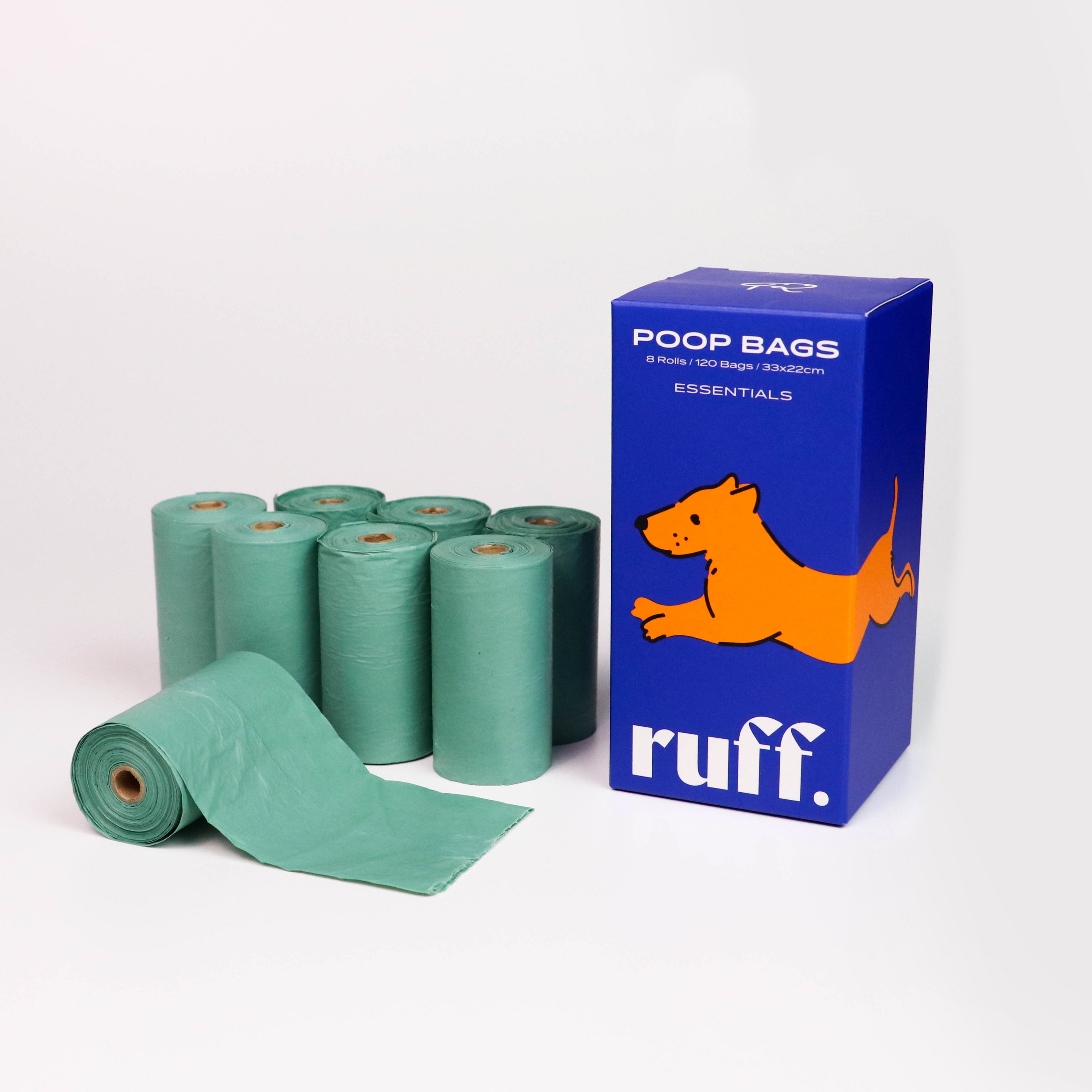 Waterproof Biodegradable Poop Bag (Bull Terrier)