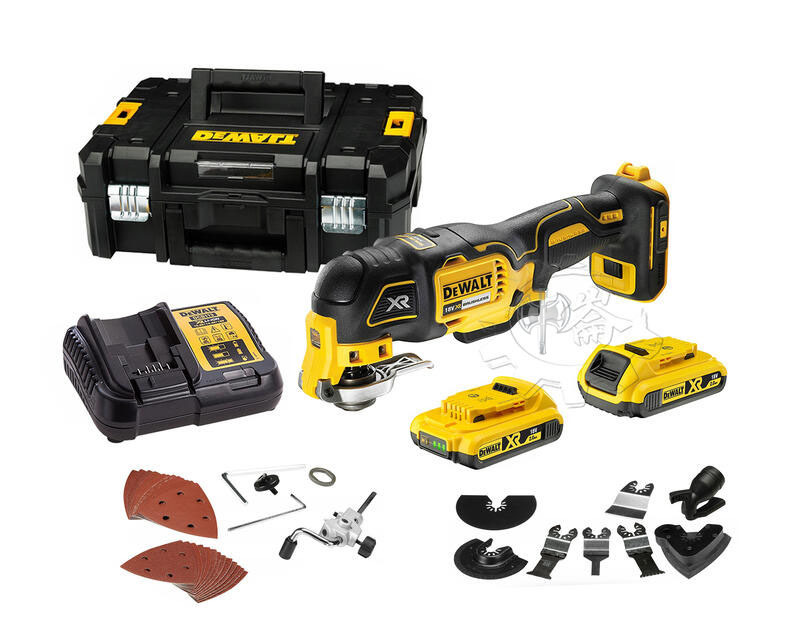 ＊中崙五金【附發票】DEWALT 得偉 20V DCS356B(單主機) DCS356D2 無碳刷調速磨切機