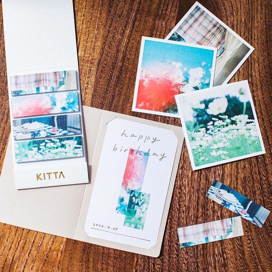 King Jim Masking Tape－KITTA Basic Series (Japanese Stationery Brand)