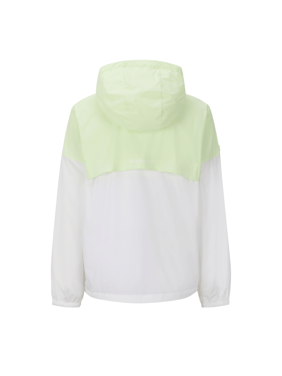 Discovery 輕便風 激光 風衣 夾克 外套 黃綠色 男