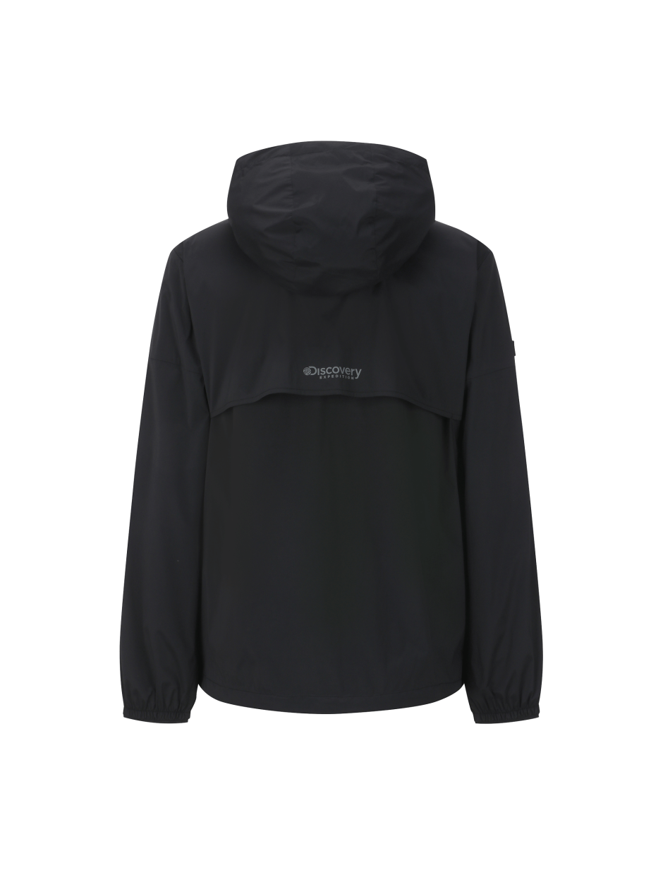 Discovery 輕便風 激光 風衣 夾克 外套 黑色 男
