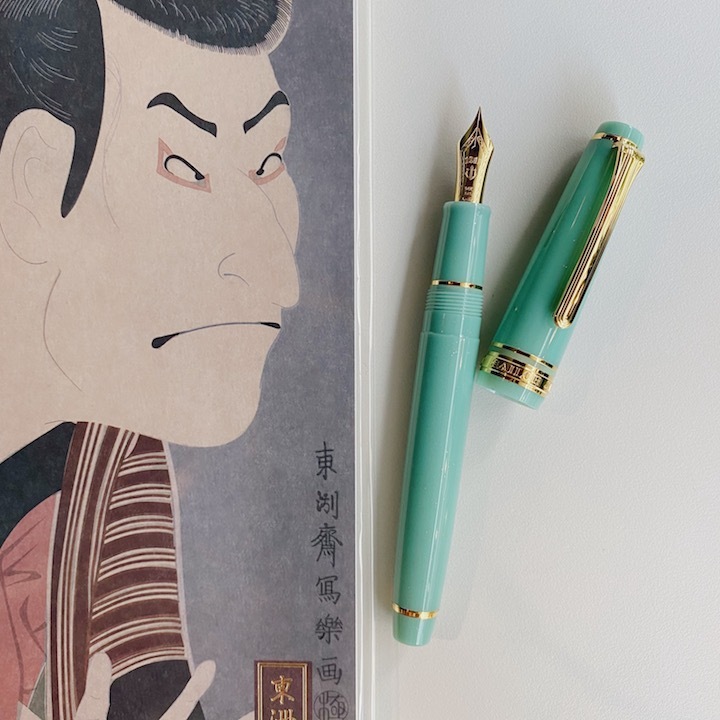 龍宮城 寫樂四季織系列 14K鋼筆｜日本 SAILOR