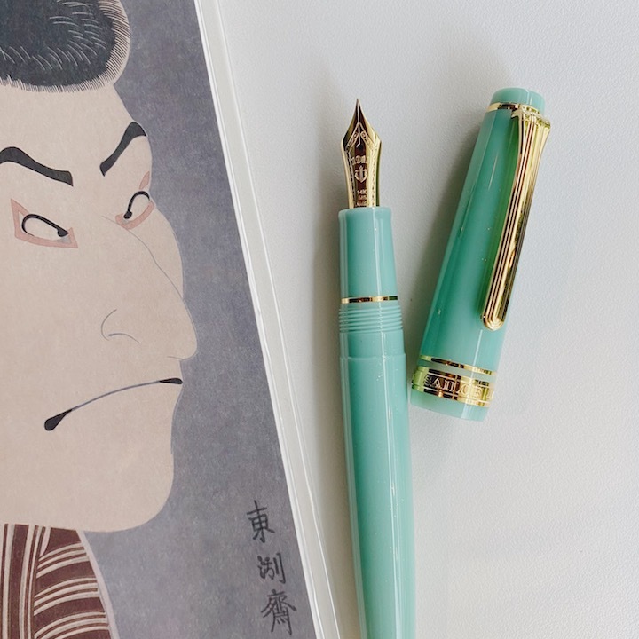 龍宮城 寫樂四季織系列 14K鋼筆｜日本 SAILOR