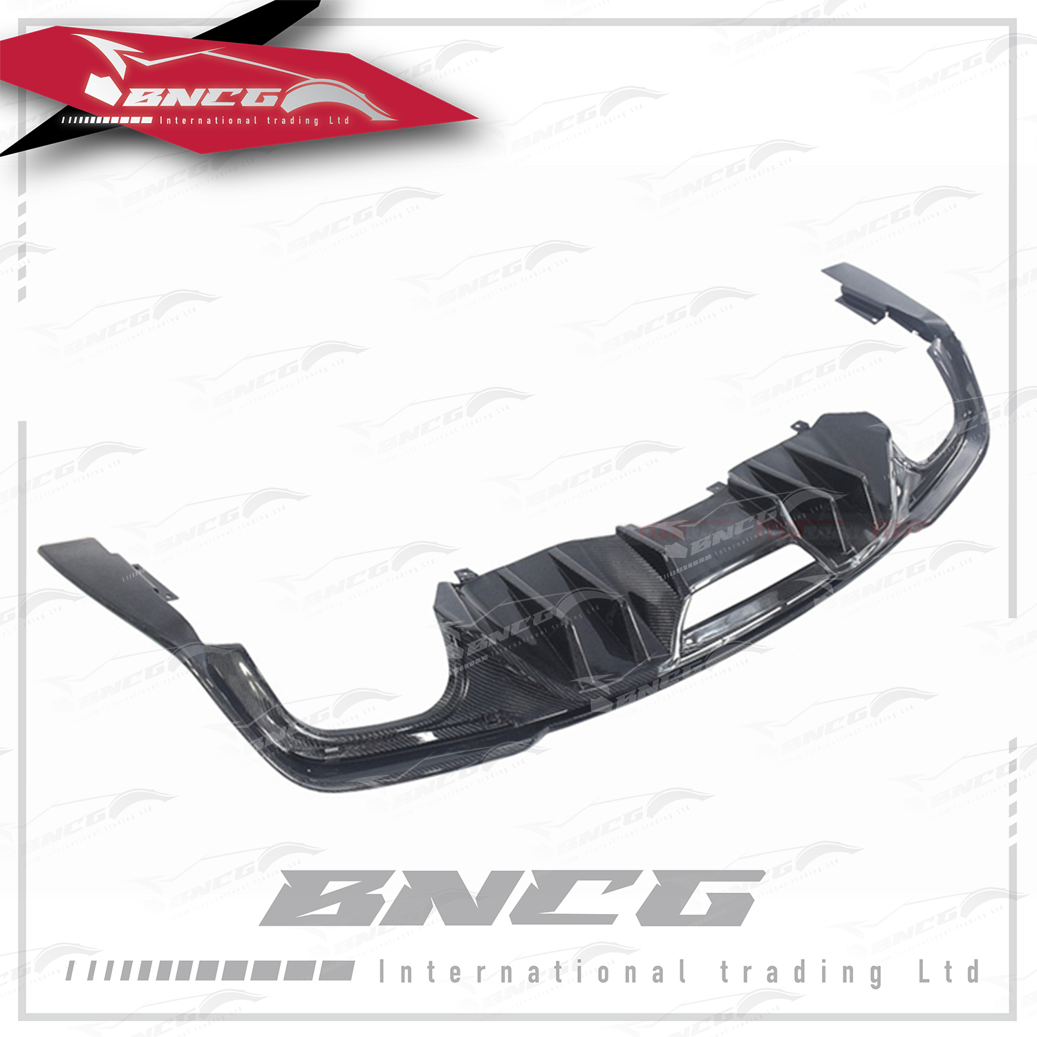 福特 野馬 Ford Mustang 18-19年式 改裝 卡夢 碳纖維 外觀件 MP款 後下巴 後導流