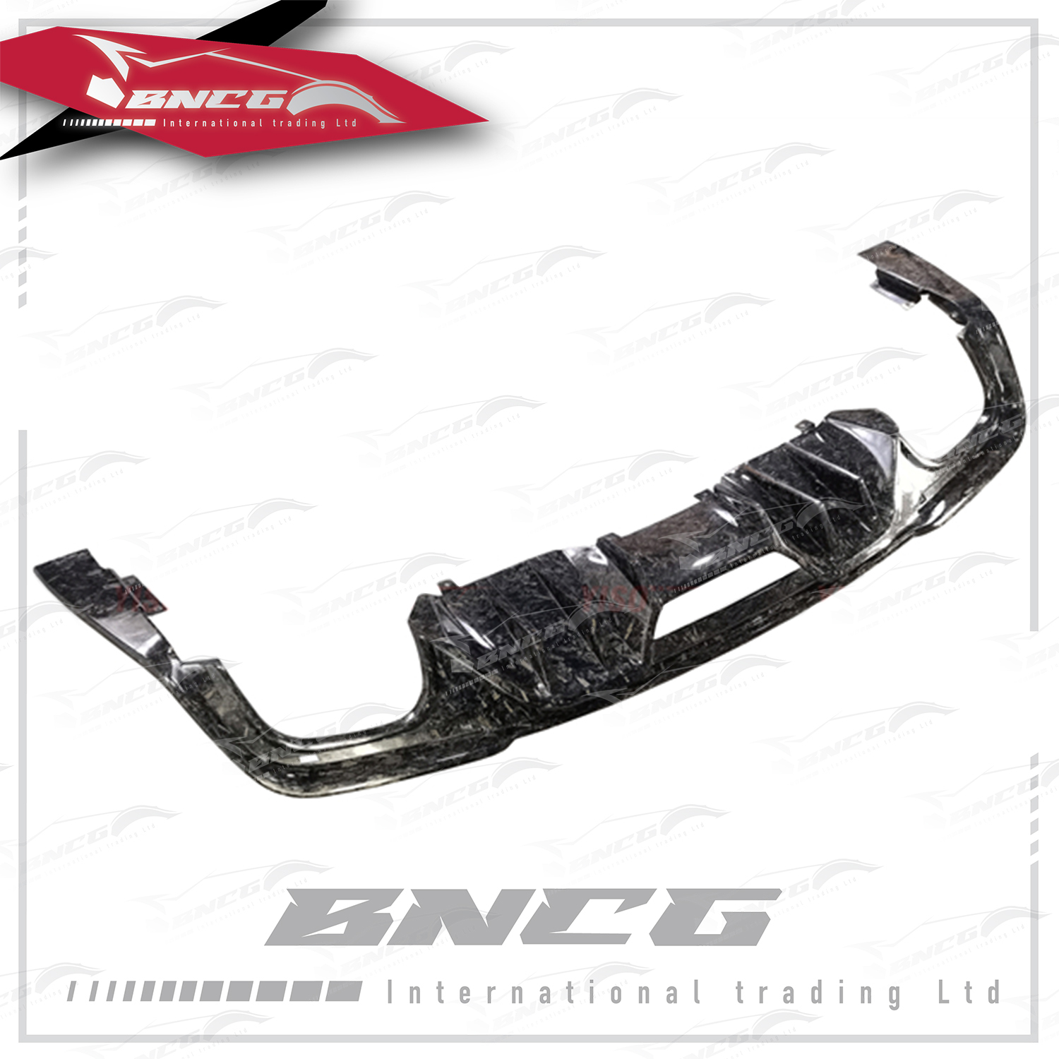 福特 野馬 Ford Mustang 18-19年式 改裝 卡夢 碳纖維 外觀件 MP款 後下巴 後導流