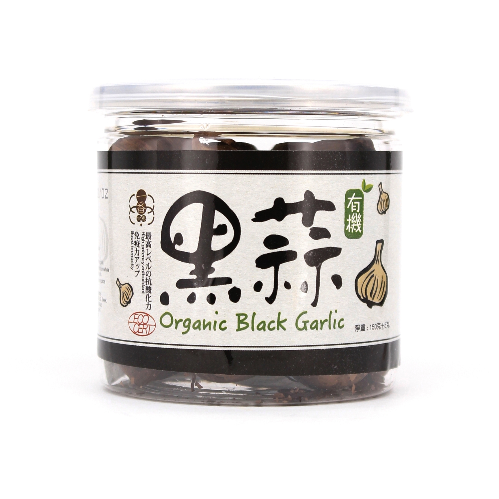 H1: 一番營養 - 有機獨子黑蒜 (150g)
